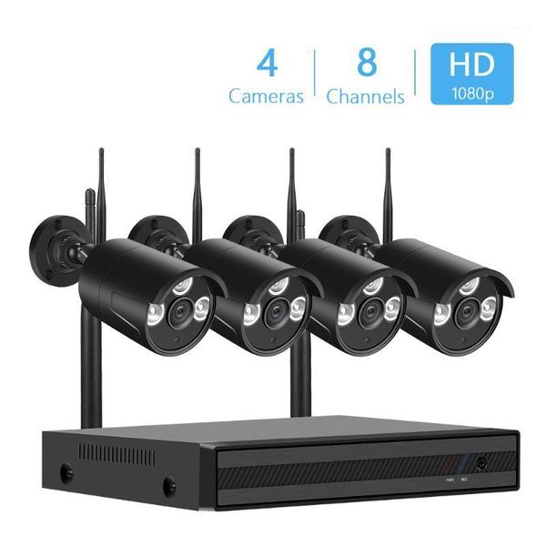 

8ch wireless cctv system + 1080p nvr 2ch/4ch 2mp ir-cut outdoor cctv camera ip security system video surveillance kit1