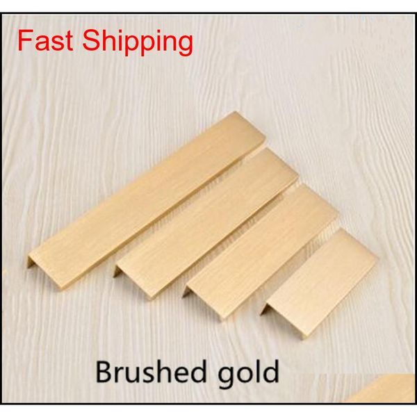 

96 128 160 256mm modern simple concealed cabinet drawer dark handle hide aluminum alloy cabinet door hand qylhey dh_seller2010