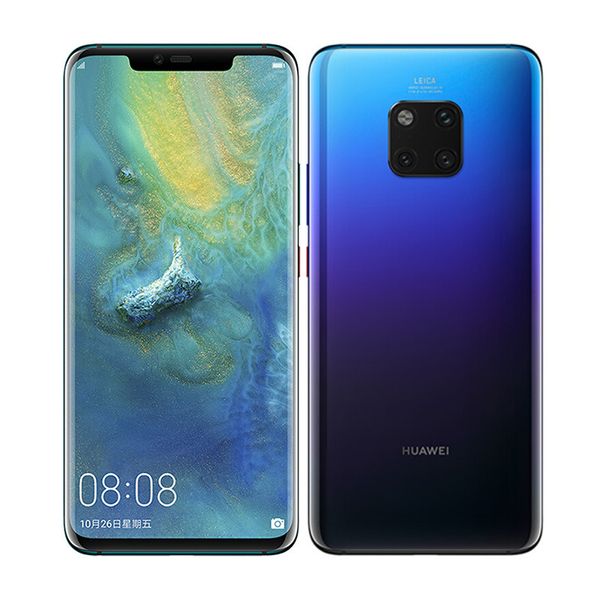 Оригинальный Huawei Mate 20 Pro 4G LTE Сотовый телефон 8 ГБ RAM 128GB ROM KIRIN 980 OCTA CORE Android 6.39 