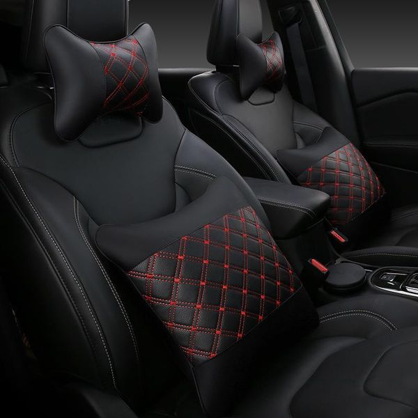 

car leather headrest summer car pu headrest interior supplies wholesale