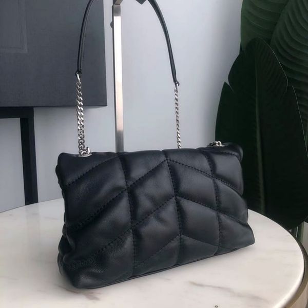 

genuine sheep leather handbag chain crossbody bag shoulder bag for women fashion bags lady chains handbags leather chain purse messenger bag