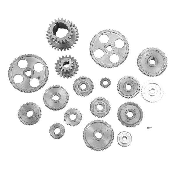 Attrezzature per macchinari di grandi dimensioni 18 pezzi/set CJ0618 Mini macchina per il taglio di ingranaggi del tornio con ingranaggi in metallo