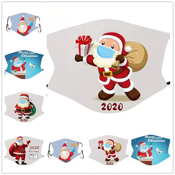 

adults kids christmas face mask xmas gift hats design masks xmas family face masks washable party mask anti dust mouth cover f110505