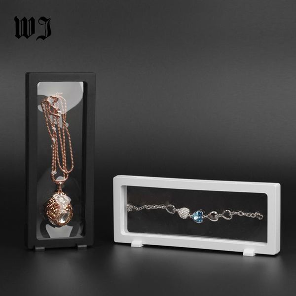 

pet elastic membrane plastic frame ring necklace charm bracelet bangle pendant watch jewelry set display stand holder 9*23cm, Pink;blue