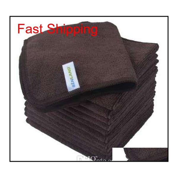 

sinland 12pc/lot 12"x12" absorbent fast drying microfiber towel dish cloth car cleaning cloth wiping ra qylxwz bde_luck
