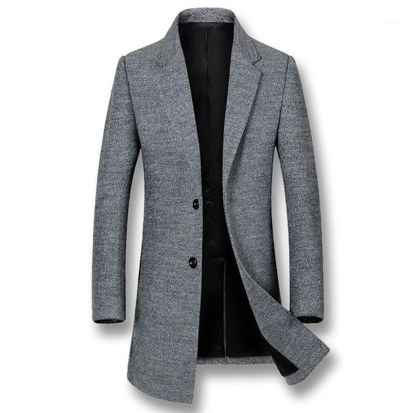 

isurvivor 2020 new winter autumn men warm wool jackets coats parkas male smart business casual fashion nylon jackets hombre1, Black;brown