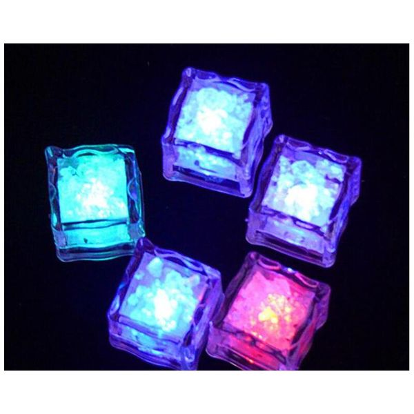 

led party lights color changing led ice cubes glowing ice cubes blinking flashing novelty party supply ship