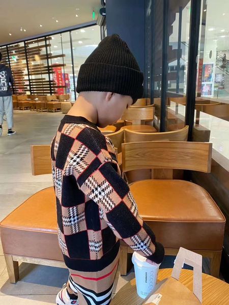

winter baby girls boys sweaters soft cotton boys knitted pullover kids boy sweater children's clothing, Blue