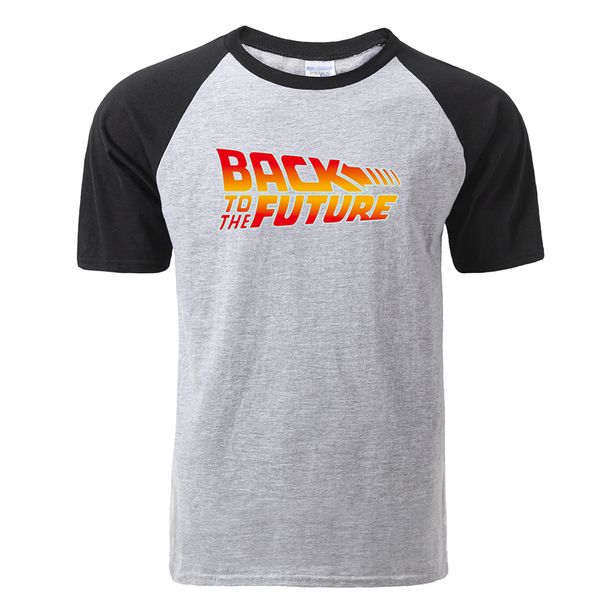 

sport back to the future raglan t-shirt men classic movie series cotton back to the future men raglan t-shirt summer creative tshirts