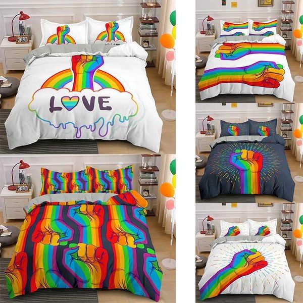 

3d printed bed set duvet cover and pillowcase1