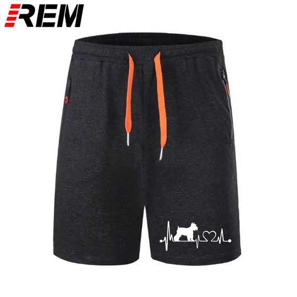 

rem short pants men and printing animal lover i love my dog schnauzer heartbeat short panties sport hooded sweatshirt hoodie