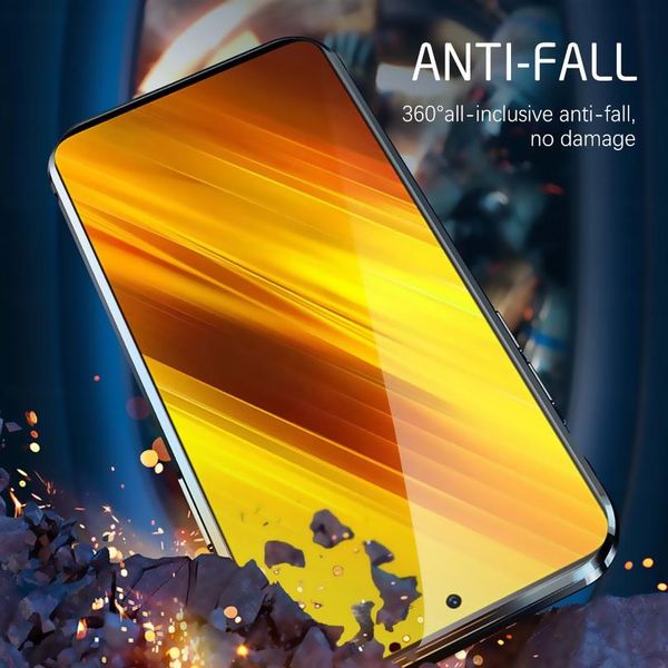 

360 magnetic cover for xiaomi poco x3 nfc case xiomi pocophone x 3 poko poxo 3x pocox3 double sided temper bbyktt