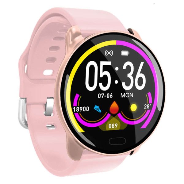 

smart bracelet bluetooth heart k9 new rate 24h blood pressure sleep monitoring music control multi sport mode watchujxh, Slivery;brown