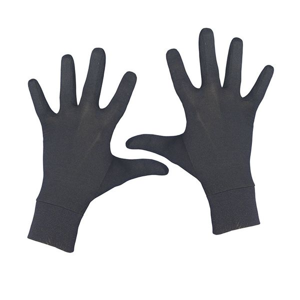 

elegant ladies 100 silk knit gloves summer anti-uv thin section breathable sleep moisturizing gloves a60 201021, Blue;gray
