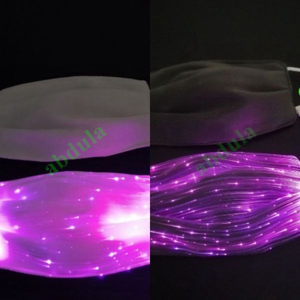 

factory1tvcmasks 50pcs masquerade masks halloween supplies led light up rave mask for party festival dancing gicnj5xm