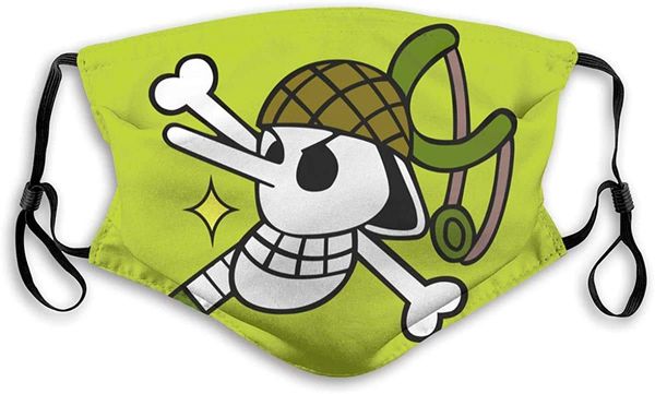 

women men one piece usopp sign face ma-sk washable reusable