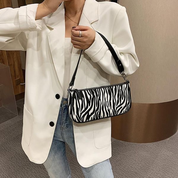 

shoulder bags fashion zebra print mini simple women's bag sac a main purses and handbags for women 2021 bolsos para mujer