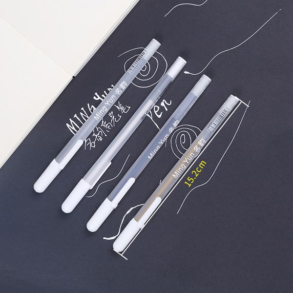 

11pcs/lot 0.7mm paint marker permanent marker graffiti metalic marker pens gold silver white pen writting drawing art supplies, Black;red