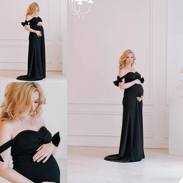 

black women nightrobes ruffle off shoulder mermaid ladies sleepwear bathrobe plus size prom party shower dress, White
