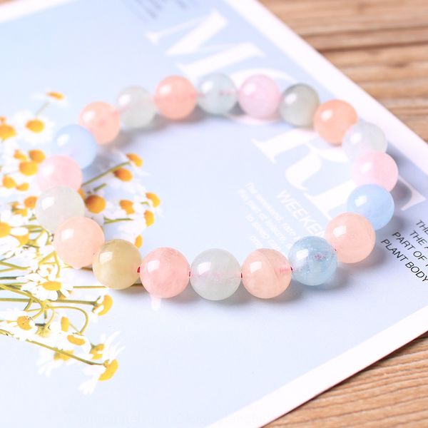 

природные crystalcandy кристалл цвет продуктов natural morgan браслет crystalcandy crystalstone браслет кристалл morgan камень цвет изделия, Golden;silver