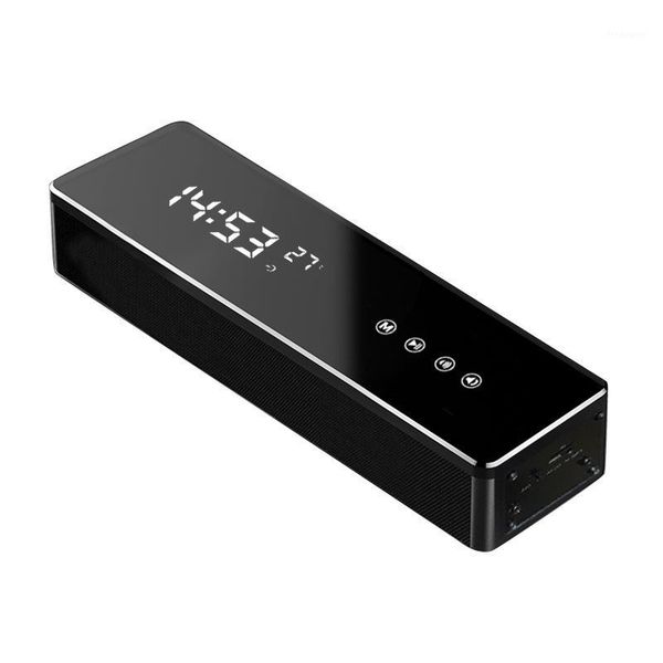 

wireless bluetooth speaker 10wportable computer bedroom bass stereo speaker digital display alarm clock cd perfect sound quality1