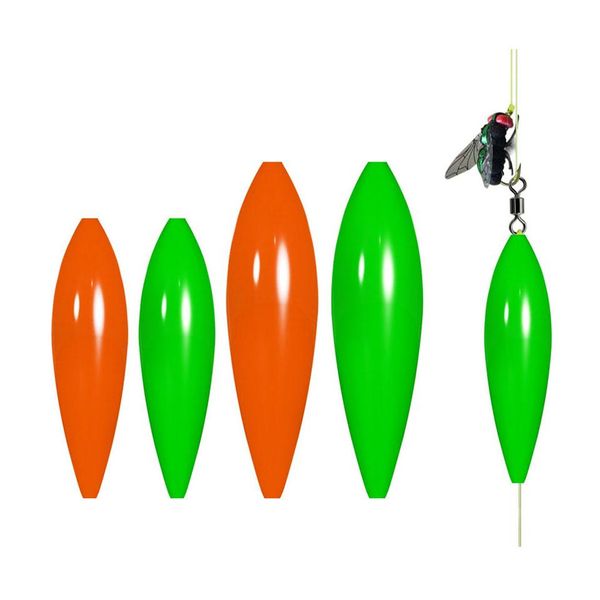 

4pcs/lot 7.5g/8.5g light weight bait assisted thrower floating long casting spinner thrower fishing lure sassistant tackle bbynzq
