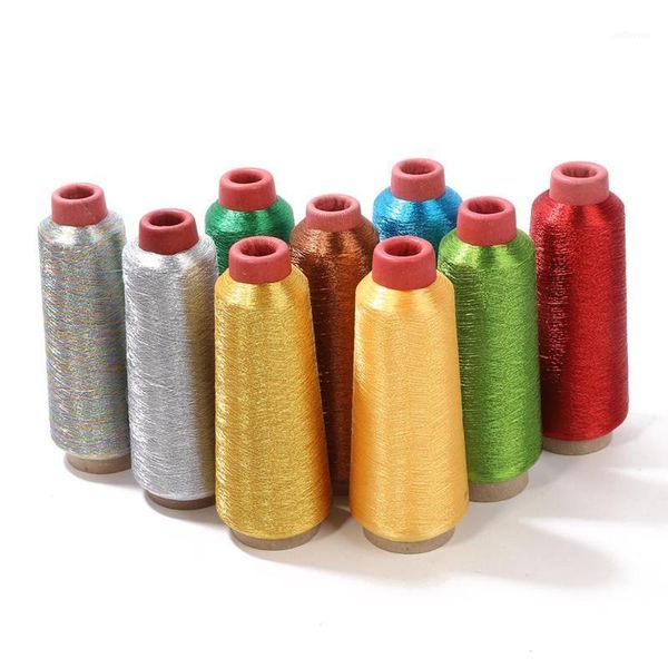 

1pcs 3250meter/lots gold silver silk thread colorful embroidery sewing clothes embroidery flowers sewing accessory1, Black