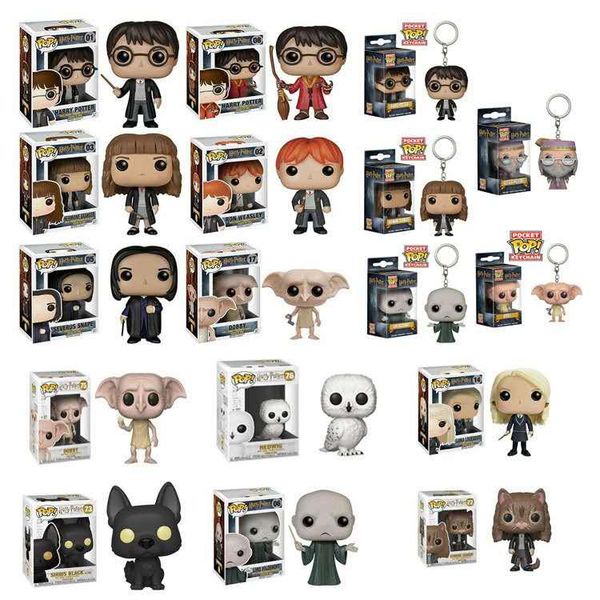 

funko pop harry potter hermione voldemort luna dobby snape sirius figure keychain