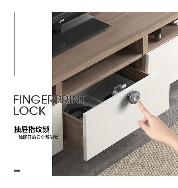 

smart keyless fingerprint cabinet lock biometric electric lock fingerprint drawer lock for office drawer file cabinet