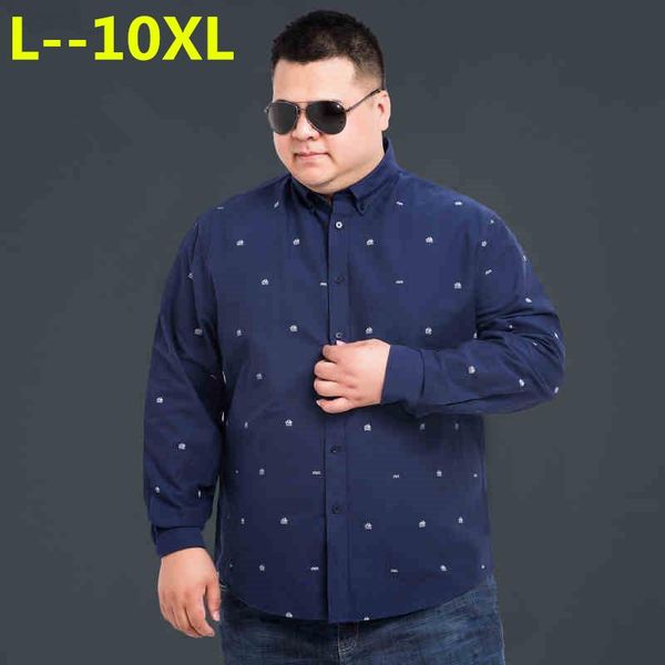 

men's 5xl 8xl dress 6xl shirt brand mens slim fit classical long sleeve fashion men casual polka dot corduroy shirts, White;black