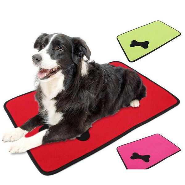 

waterproof washable cat dog bed pet kennel cushion mat crate cage pad house new zzsb9