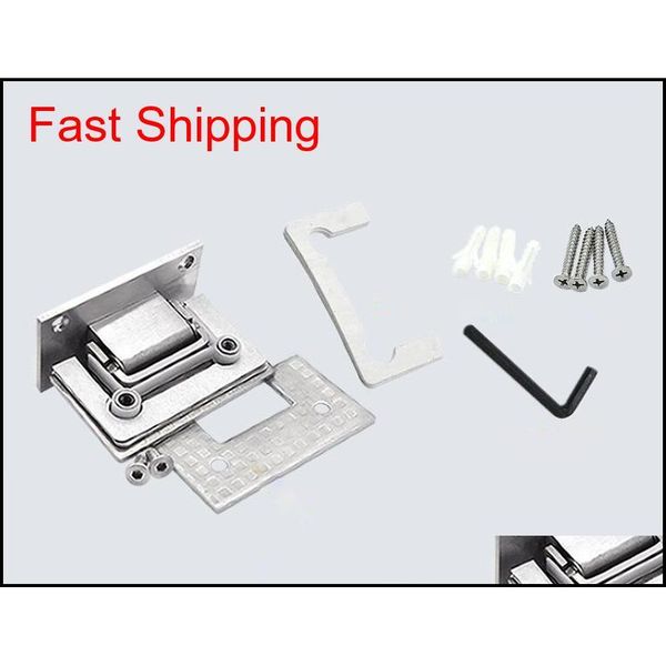 

new stainless steel 90 degree of bathroom clamp shower door hinges glass qylpeb yh_pack