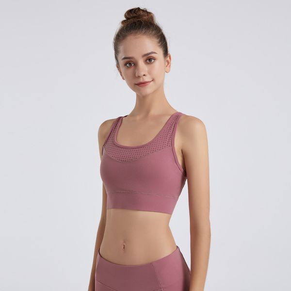 

new women sports bra yoga vest removable cups hem widened sportswear tank fitness wear lady girls yoga outfits style three, White;red