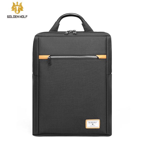 

goloen wolf laptop backpack для женщин человек мешок школы пакет путешествий daypacks мужчины досуг рюкзаки многофункциональное mochilas сум
