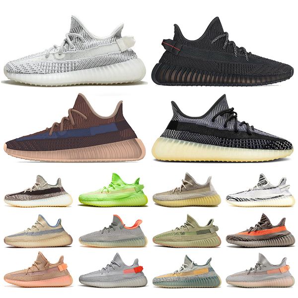 

classic static black reflective kanye west runinng shoes 2020 yecher fade asriel israfil big size 13 cinder tail light v2 trainers sneakers