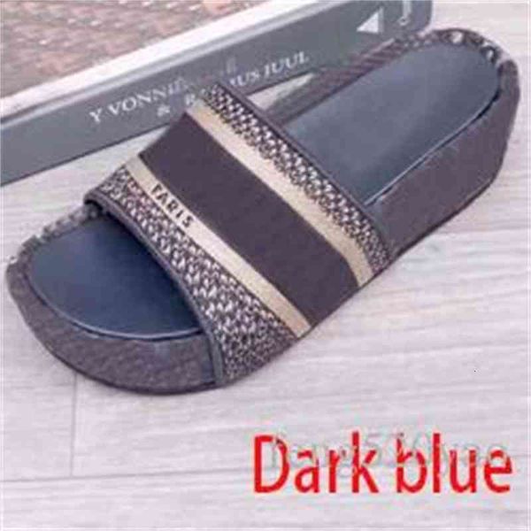 

slippers fashion beach thick bottom designer women shoes cartoon alphabet lady platform sandals leather heels letter high heel slides large, Black