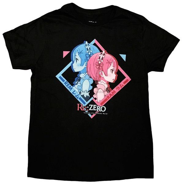 

re zero starting life in another world rem and ram twins mens hoodie designers t shirts sweatshirt