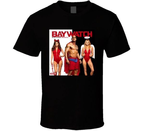 

baywatch the rock comedy movie 90 cult classic tv show t shirt sport hooded sweatshirt hoodie