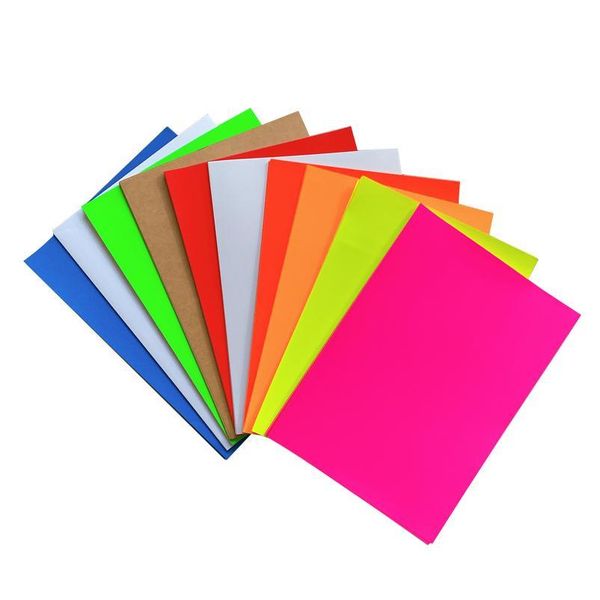 

100sheets a4 colorful blank adhesive sticker self adhesive a4 kraft paper for laser inkjet printer packaging label 11 se sqcsgq