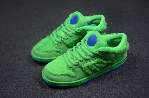 

2021 dunk men women running shoes low pro qs green bear skateboard shoes fashion trainers luxurys designer sneakers with box