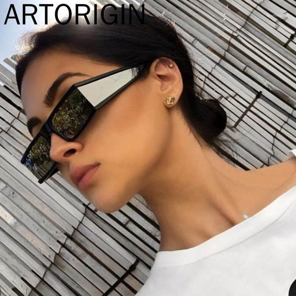 

latest fashion small square oversized sunglasses women brand design goggle retro mirror sun glasses for female uv4001, White;black