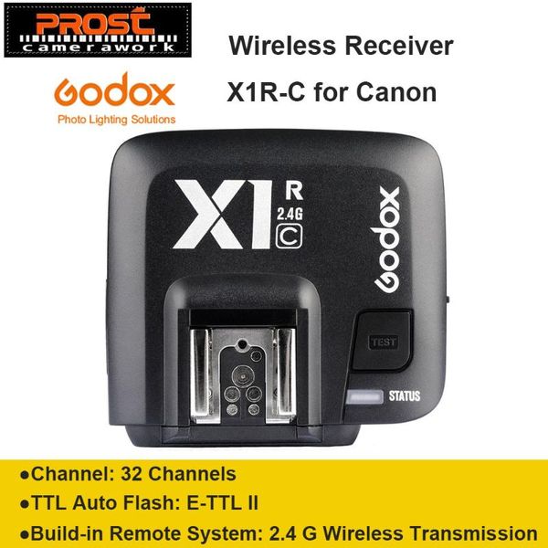 

godox x1c x1r-cl 2.4g wireless receiver for series cameras 1000d 600d 700d 650d 100d 550d 500d 450d 400d 350d 300d