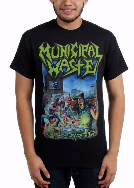 

municipal waste mens the art of partying t shirt fashion printed t shirts fashion fashion 2018 tee mens sport hooded sweatshirt hoodie