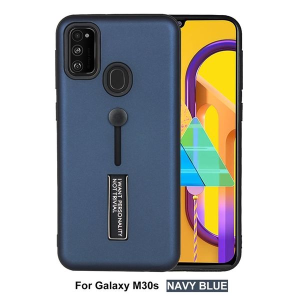

роскошный galaxy case два в одном внутреннего soft внешнего жесткий двухтактного кольцо кронштейн крышка для samsung m30s coque