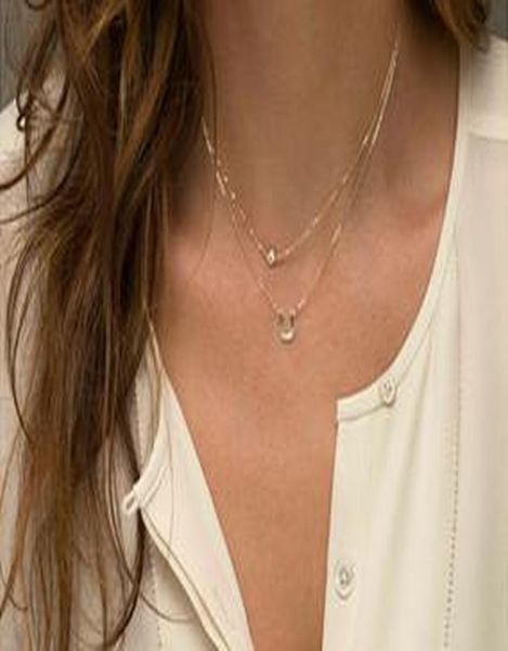 

бесконечность свадебные украшения ahmed сплава мультитехнологических +2017 шарм подвески колье цепи новое ожерелье u образный событие sqcaqt, Silver