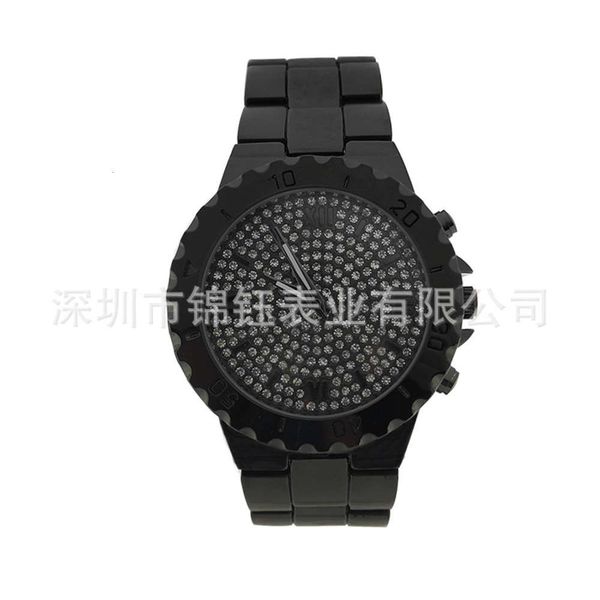

style new fashion steel 2019 band diamond watch for men 7w6l, Slivery;brown