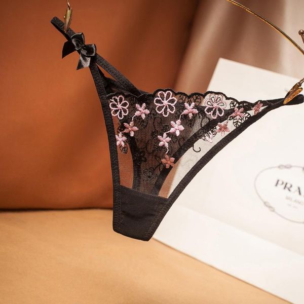 

трусики стринги сексуальные трусы нижнее белье женщины белье femme, Black;pink