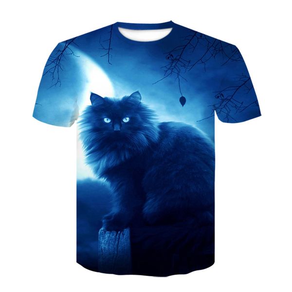 

cat animal men clothing 3d print shirts humor hentai hentai men clothing