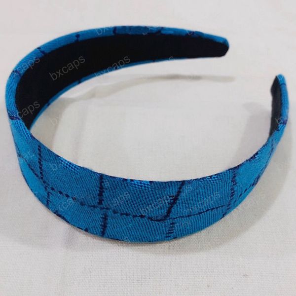 

designer headband women girl hair bands retro headwraps gifts wide thin sevencolor classic joker g headwear d2112083z, Silver