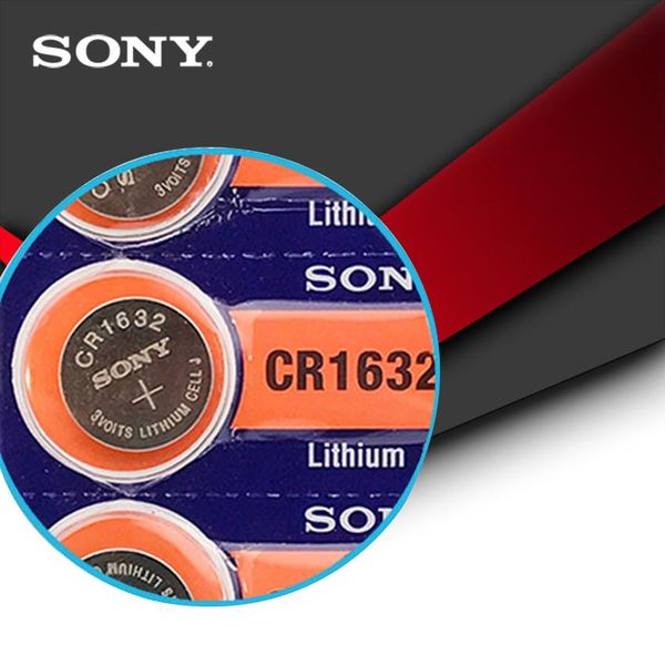 

4 шт. sony оригинал 100% cr1632 кнопка cr1632 батарея для часов удаленный ключ cr 1632 ecr1632 gpcr1632 3v литиевая батарея wmtifd, Bronze;slivery